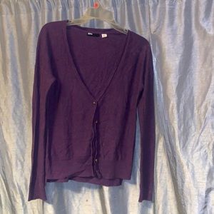❤️‍🔥 15 for $10❤️‍🔥Purple cardigan